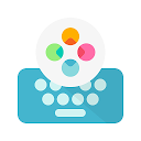 Fleksy Freie Tastatur-Themen mit Wisch-Type-Emojis