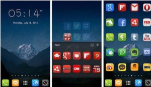 Go launcher is one of the best android smartphone launchers